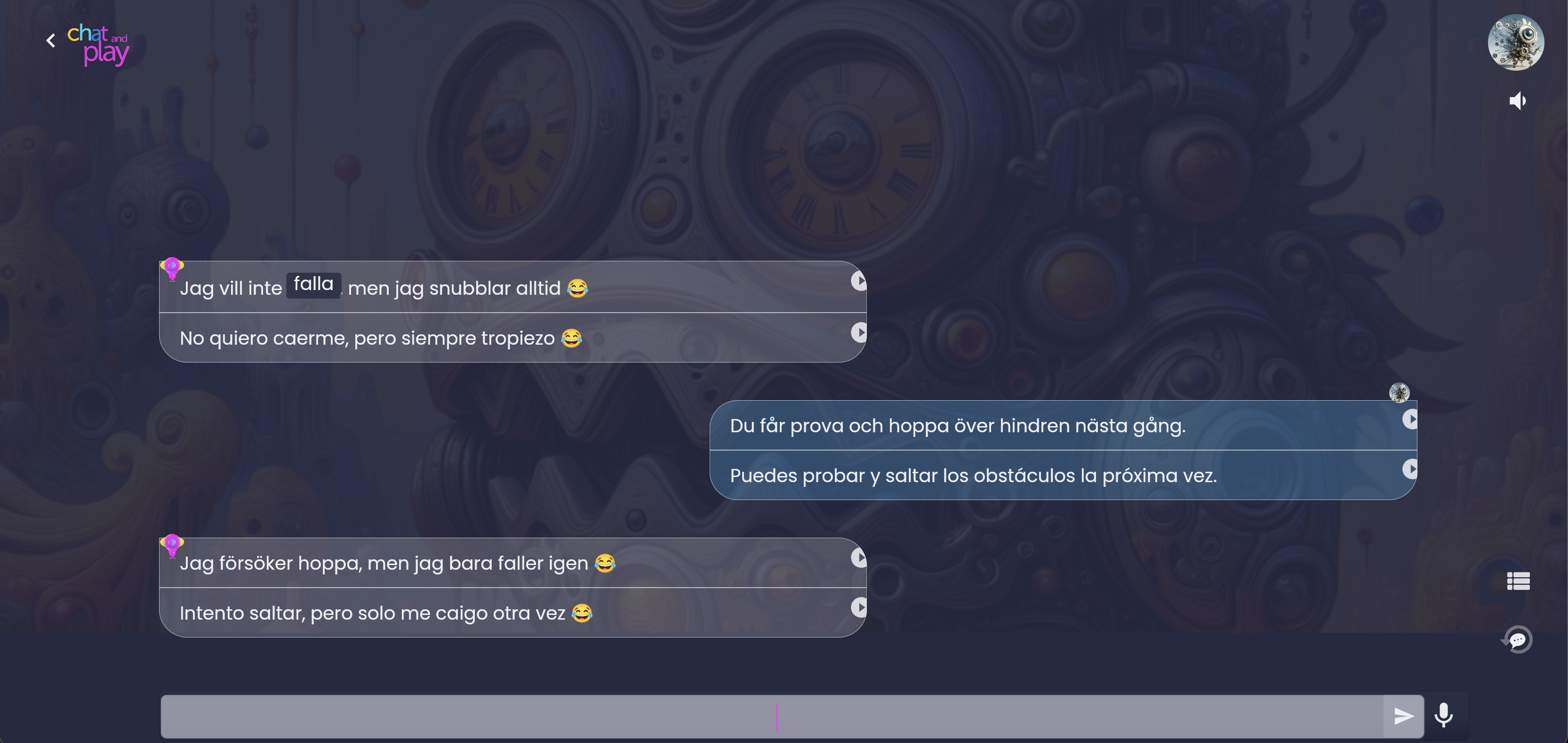 Chat and Play
